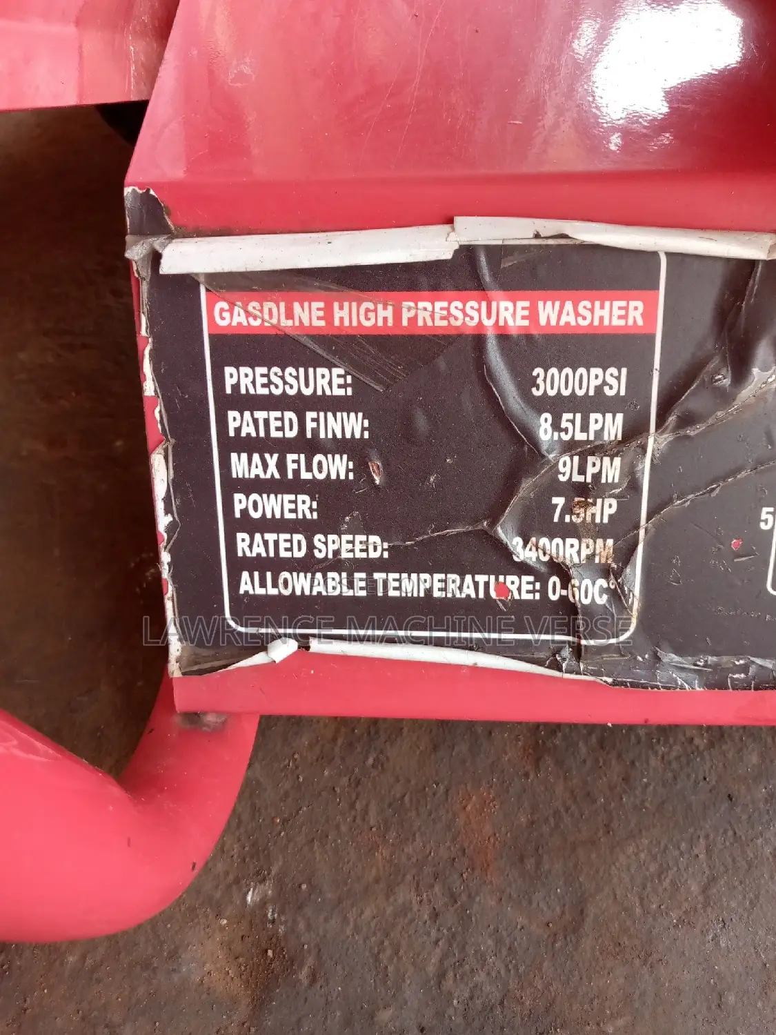 Gasoline Car Washer