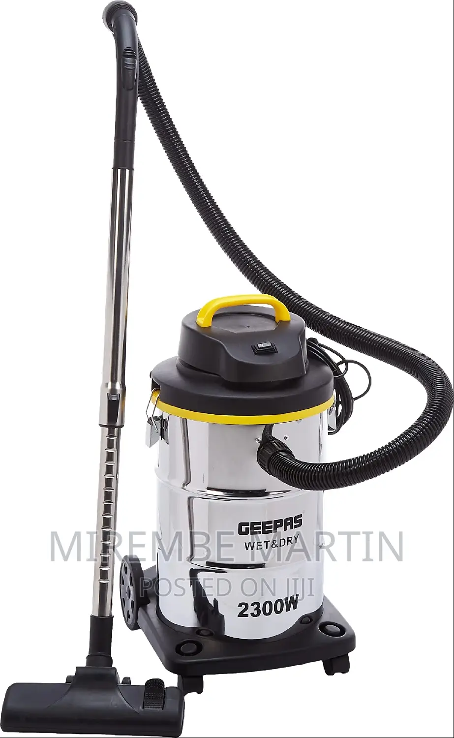Vacuum Cleaner 23L Steel Drum Tank With