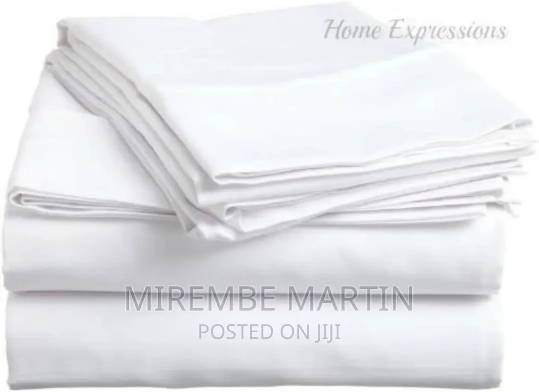 Home Fashion 6*6 Cotton Bedsheets With 2 Pillo