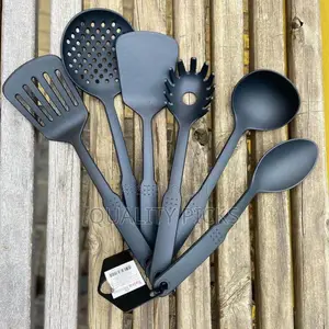 Black Silicone Utensils