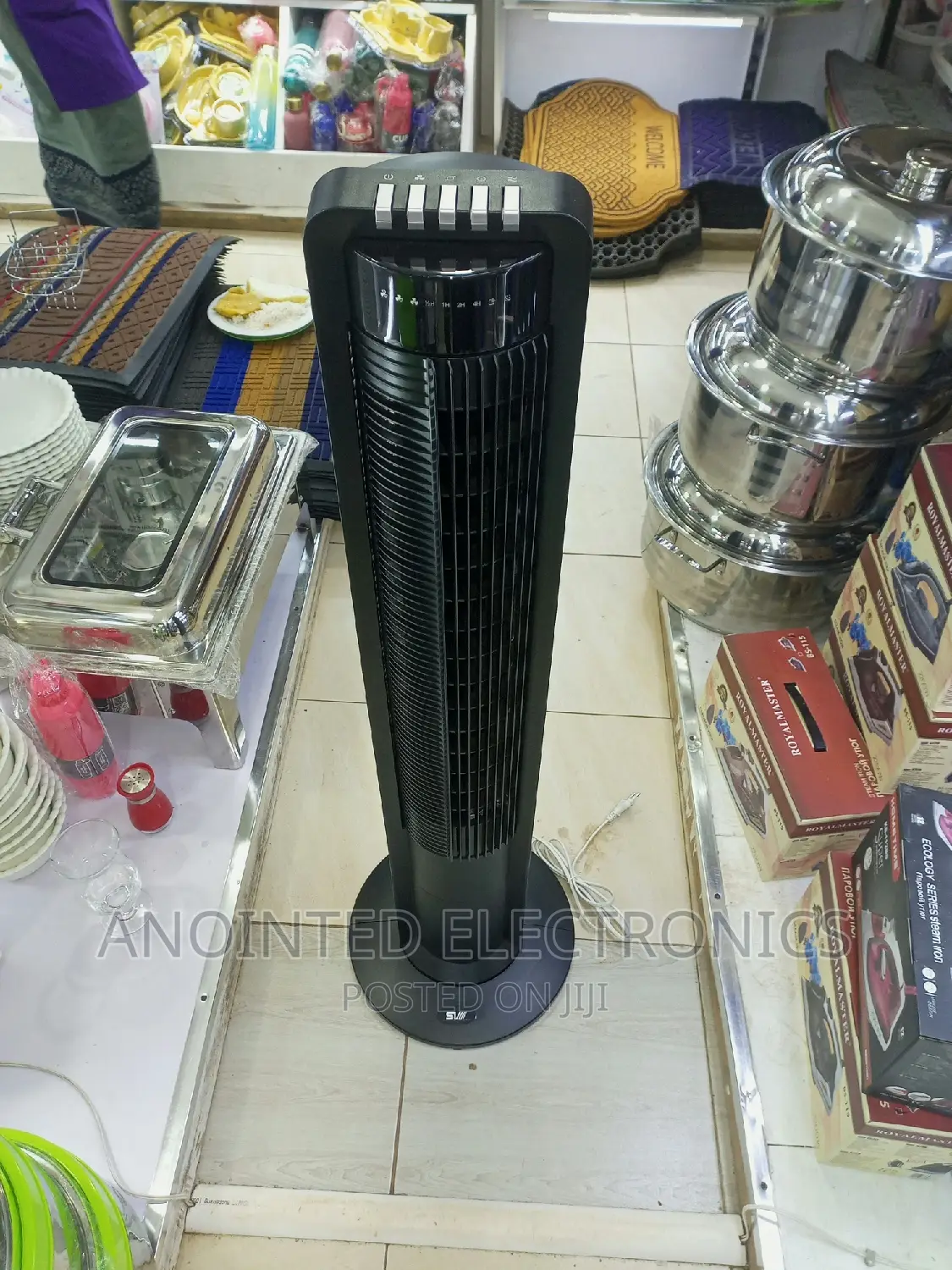 Tower Fans Black