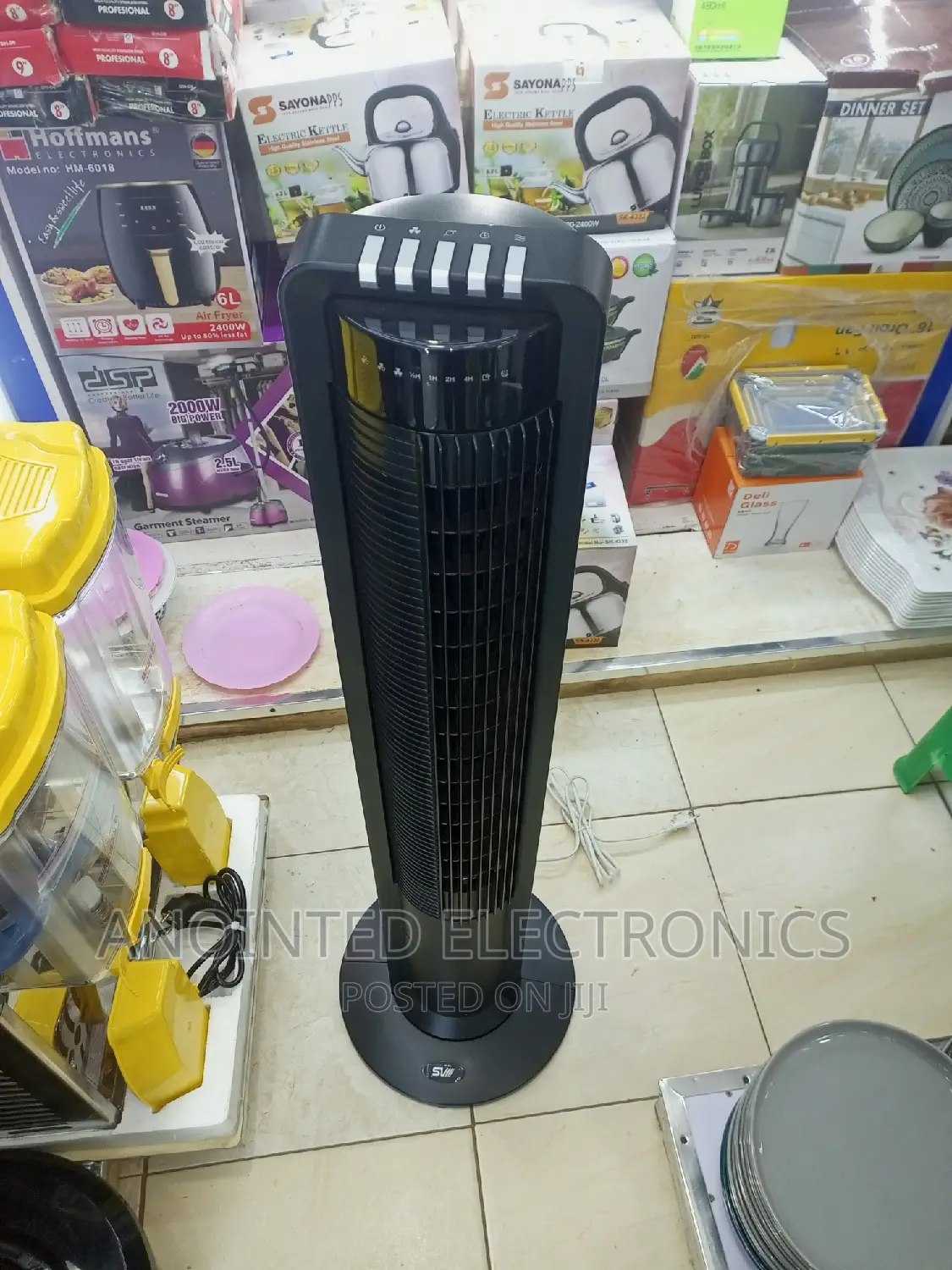 Tower Fans Black 42" Hight