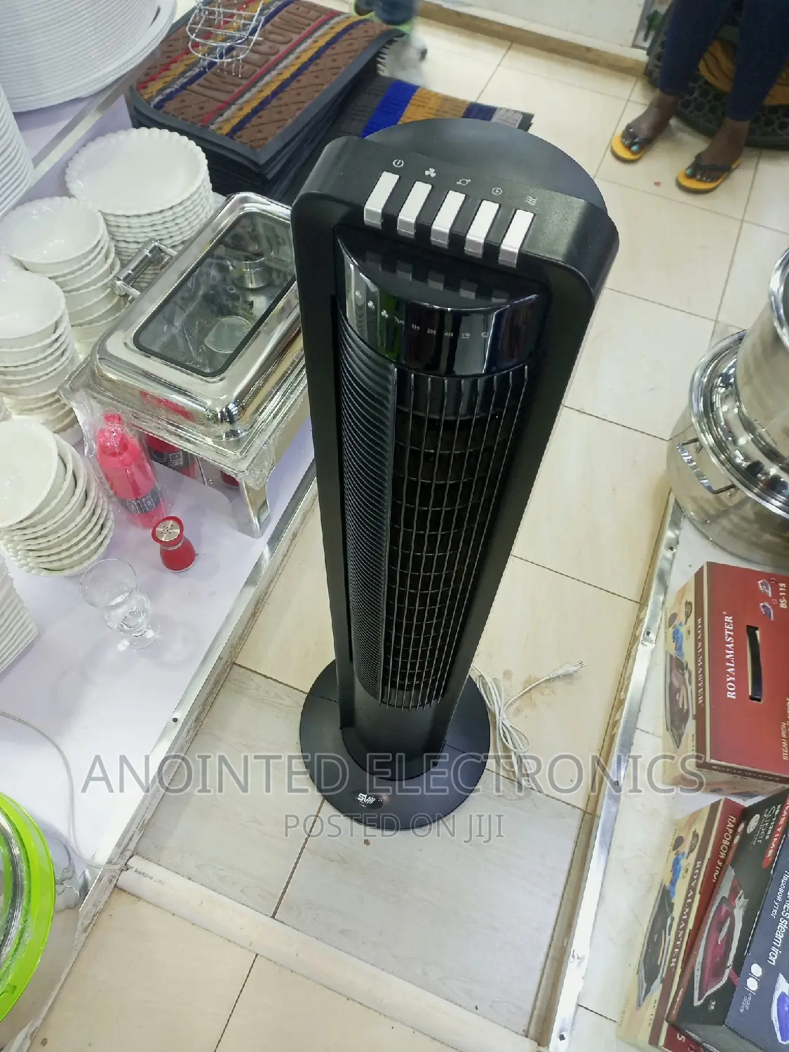 Tower Fans Black 42" Hight