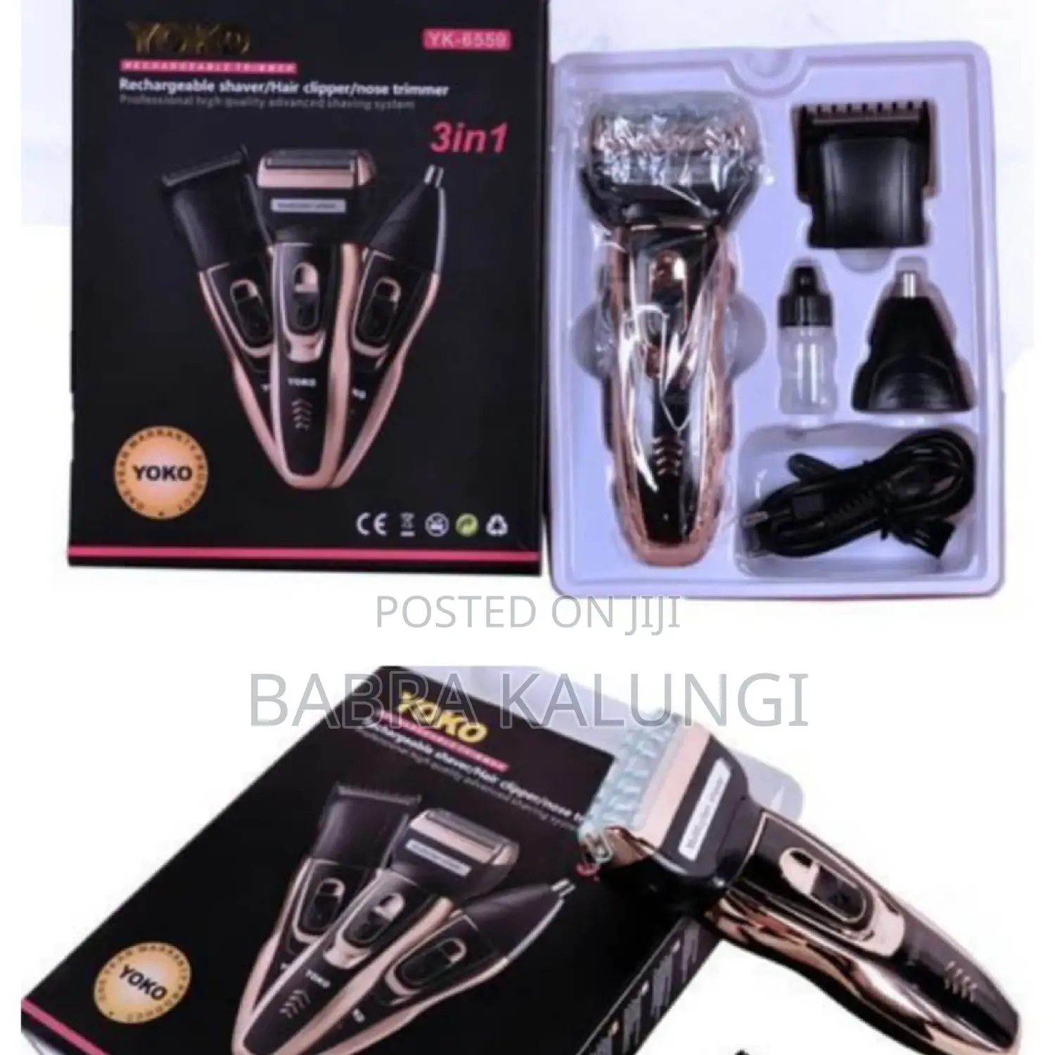 Yoko 3 in 1 Professional Hair Clipper