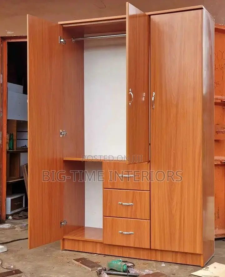 Cherry Triple Door Wardrobe 4*6ft