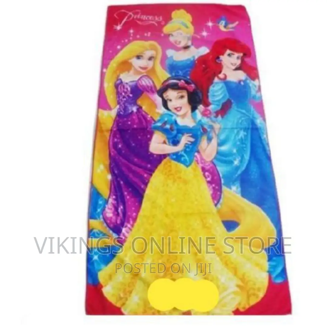 Disney Cuties Princess Towel – Pink