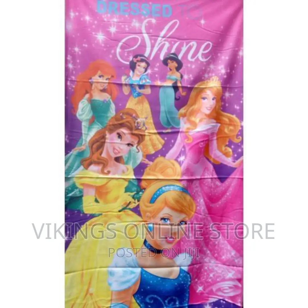 Cartoon Charater Girls Towel