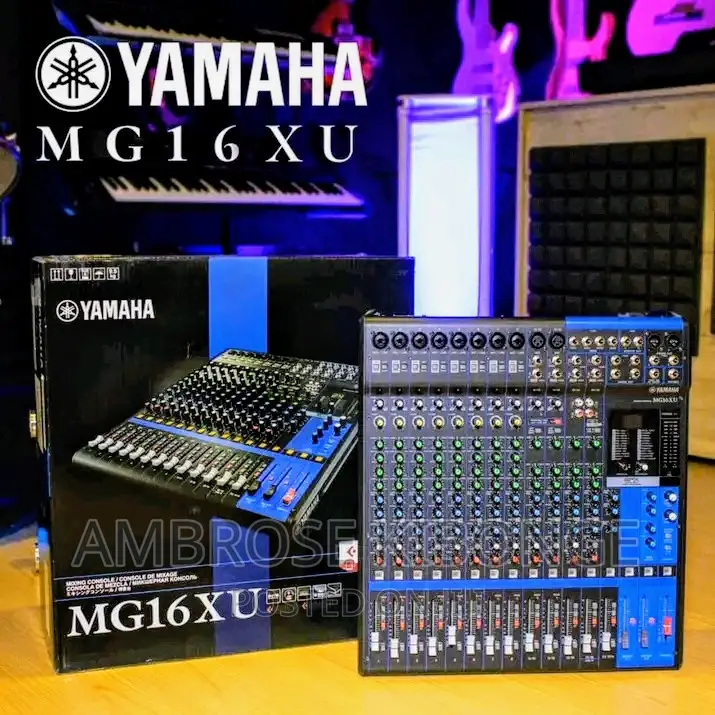 Yamaha MG16XU Bluetooth USB Live Music Mixer | FREE Adapter.