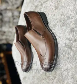 Original Men’S Brown Clarks Oxford Gentle Leather Shoes