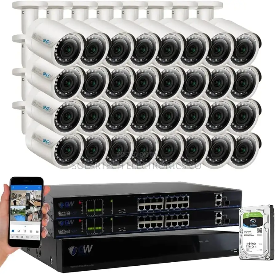 32 Channel Camera Kit Full HD