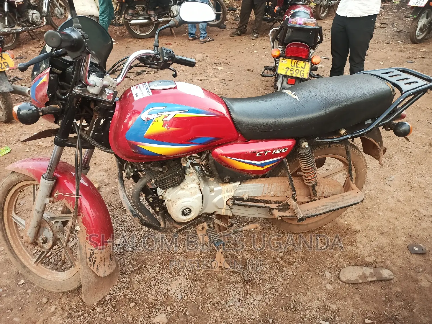 Bajaj Boxer 125 2023 Red