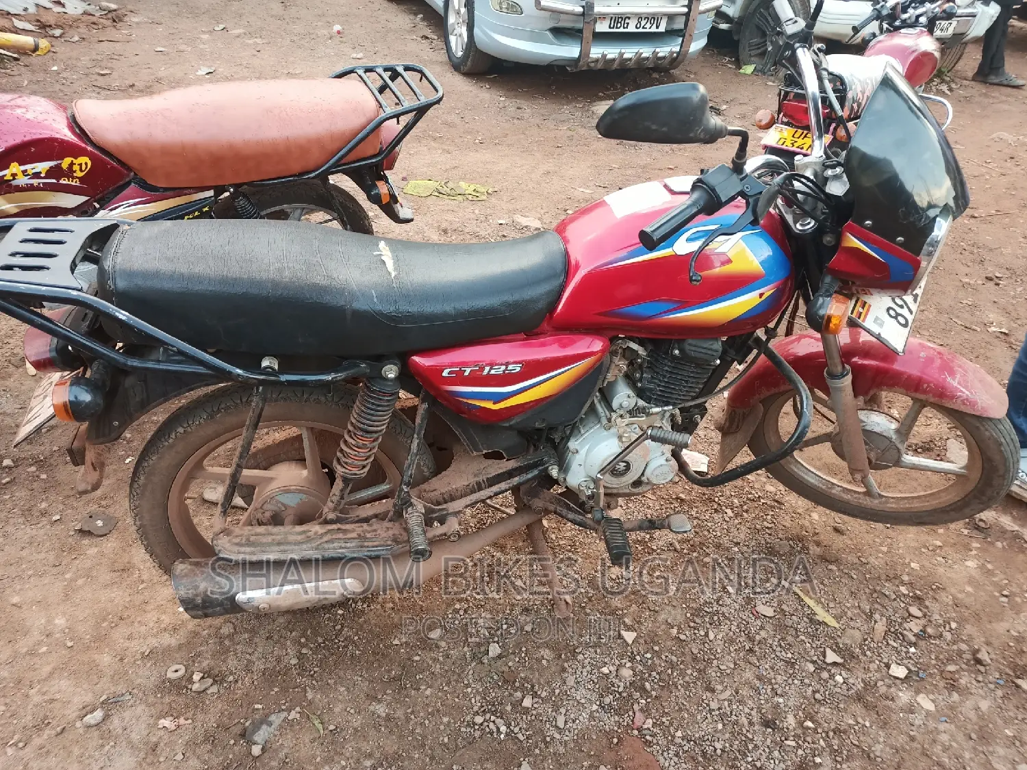 Bajaj Boxer 125 2023 Red