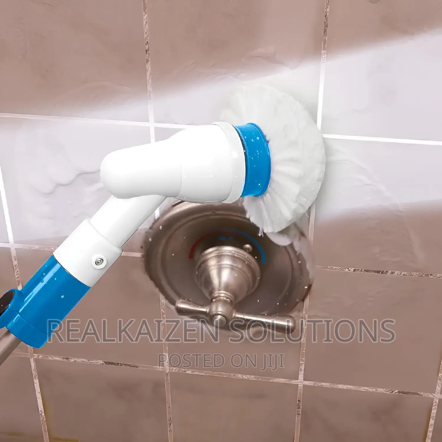 HURRICANE Rechargeable Extendable Tile | Sink Spin Scrubber