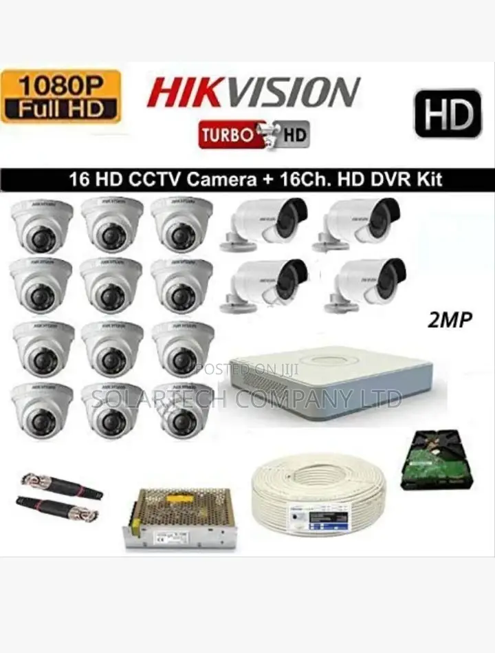 16 Channel Camera Kit Full HD