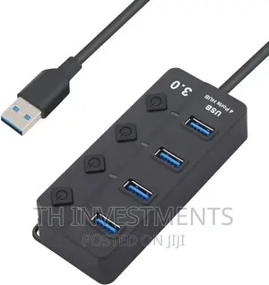 4ports USB 3.0 Hub Splitter.