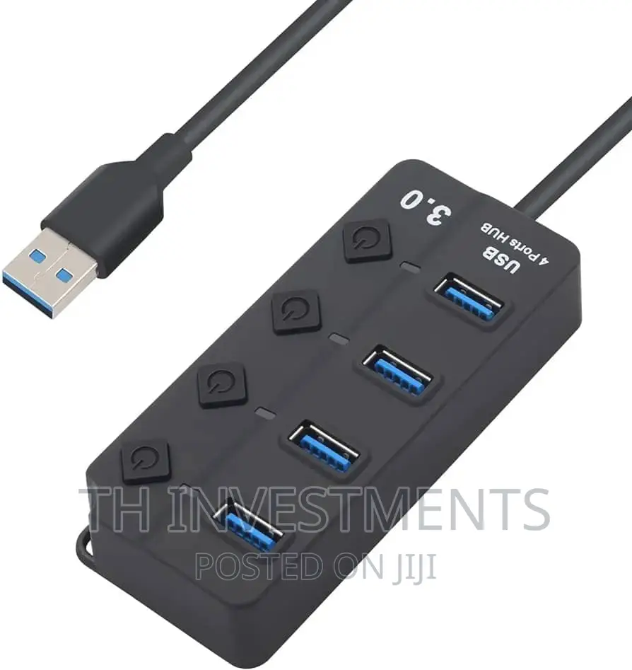 4ports USB 3.0 Hub Splitter.