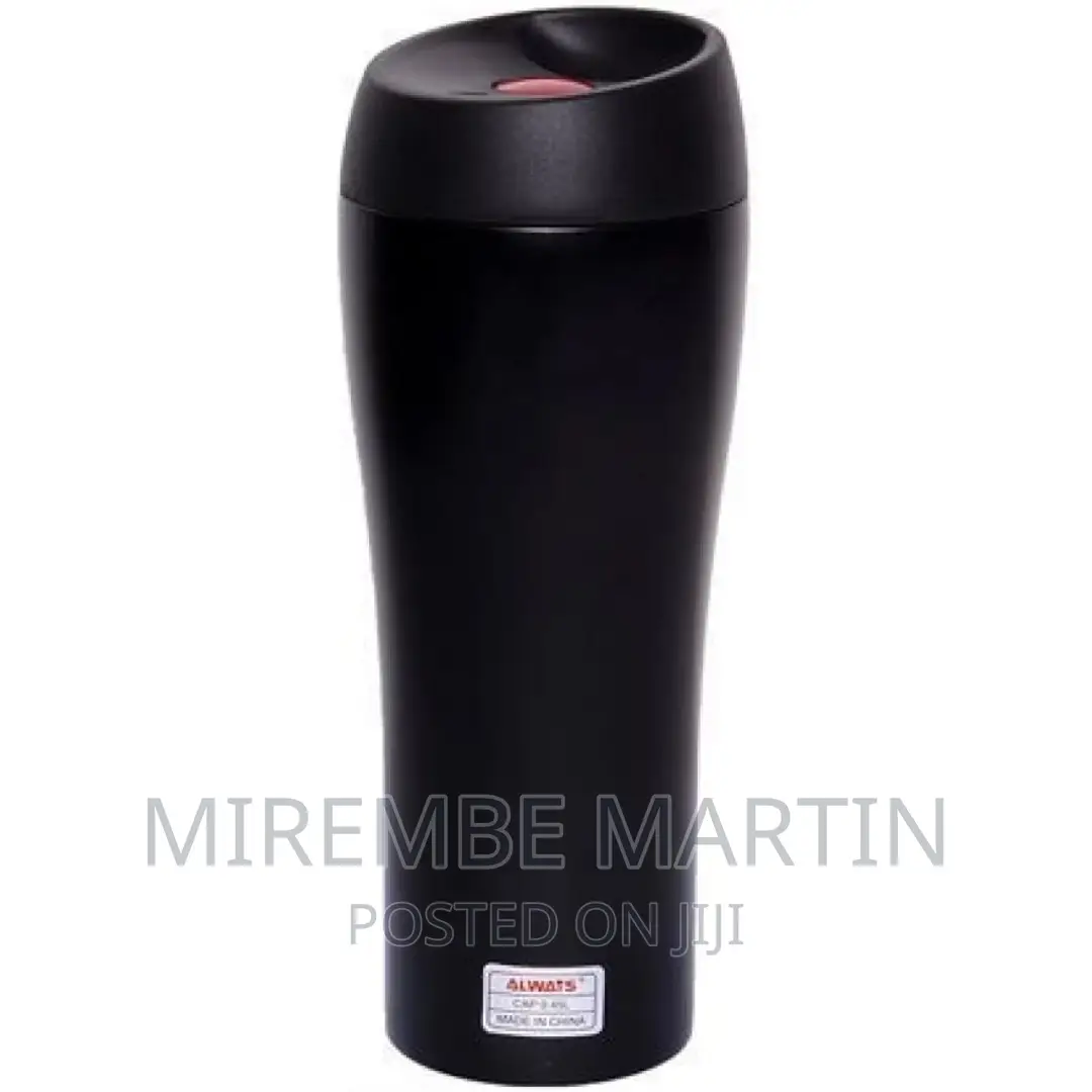 Always Stainless Steel Travel Mug, 450ml – Black