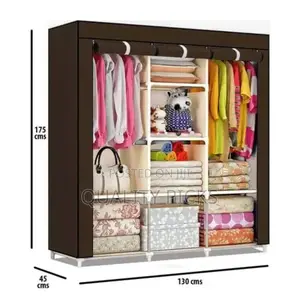 3 Column Portable Wardrobe