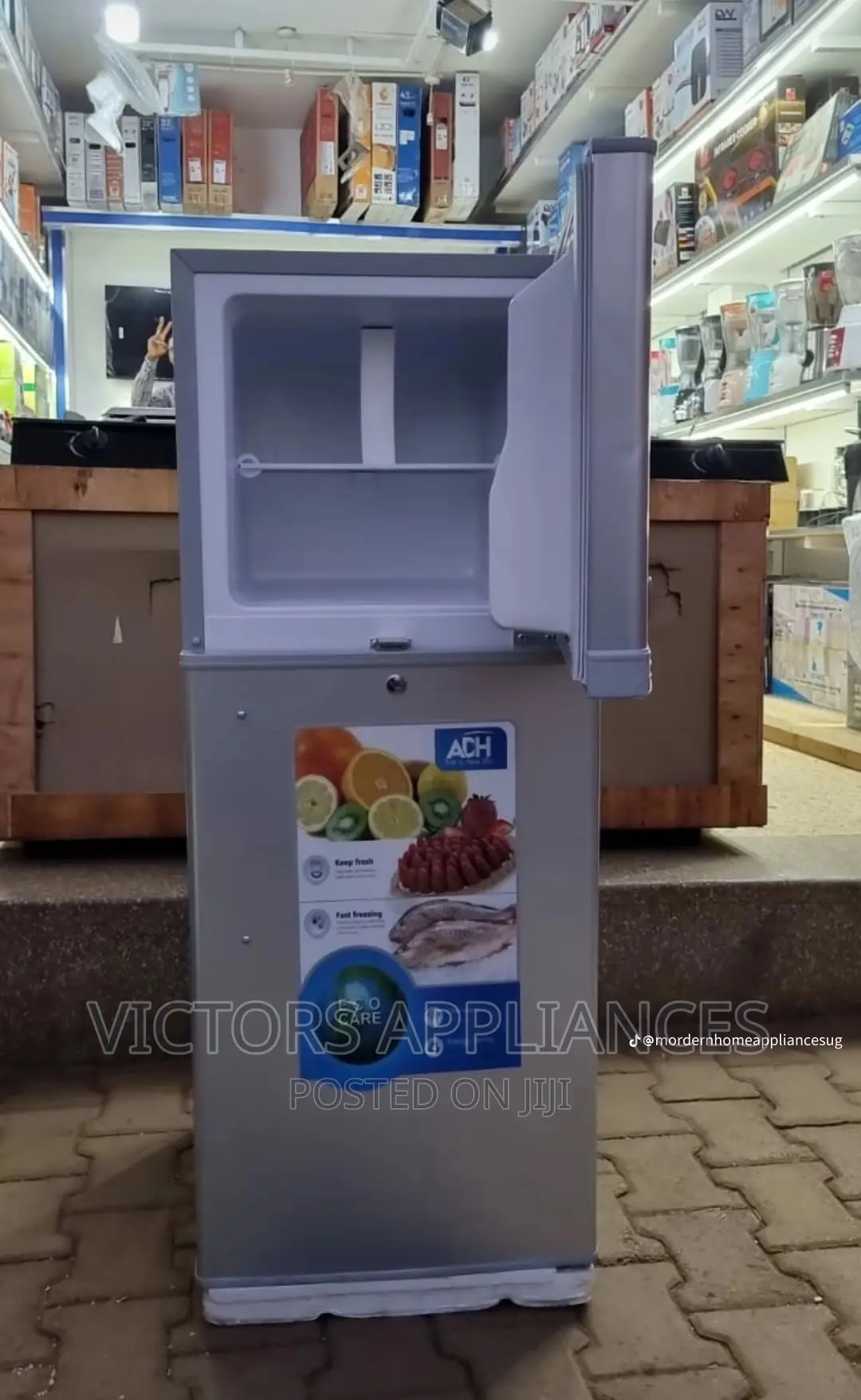 Adh 138L Double Door Fridge German Technology