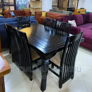 6seater Dinning Tables Mahogany