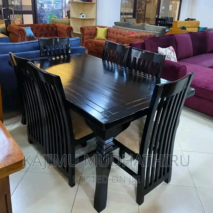 6seater Dinning Tables Mahogany