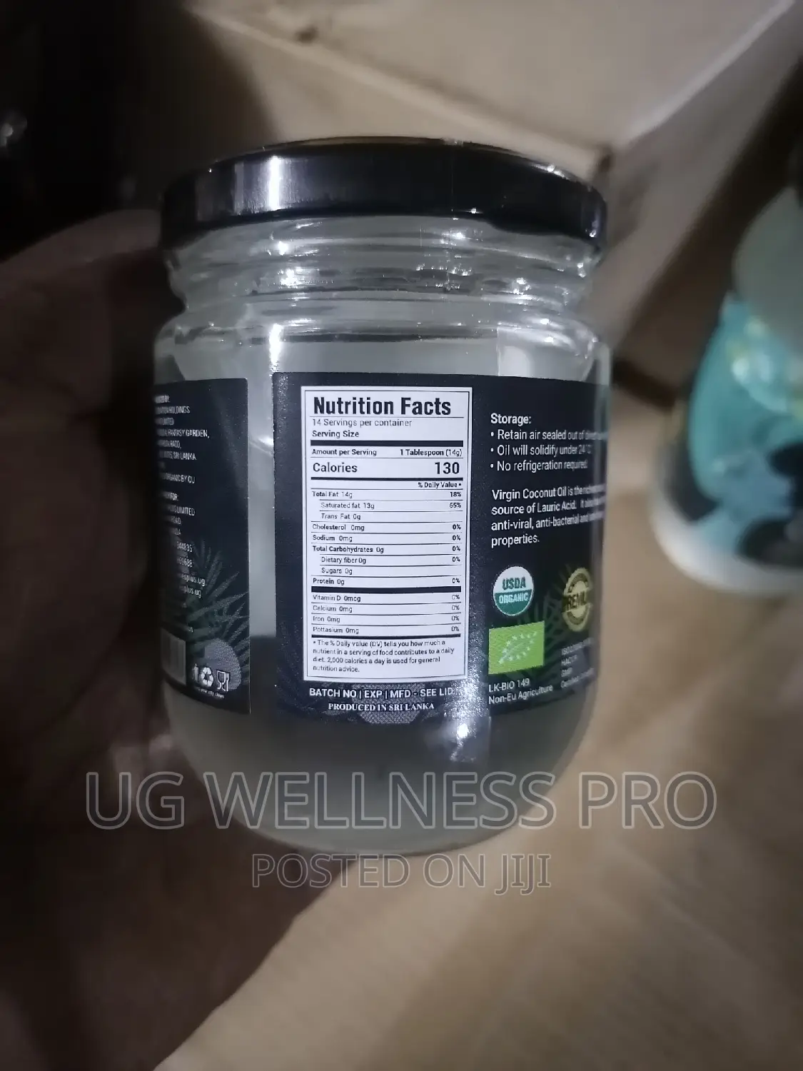 Cold Pressed Organic Coconut Oil Coconut Joy 100% Raw 220ml