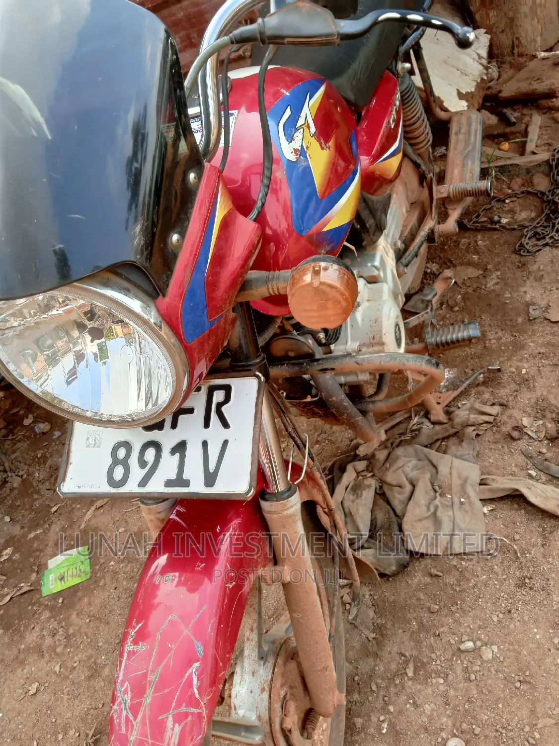 Bajaj CT 110X 2023 Red