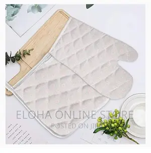 2 PCS/Set Baking Mitten Heat- Anti Scalding Oven Gloves