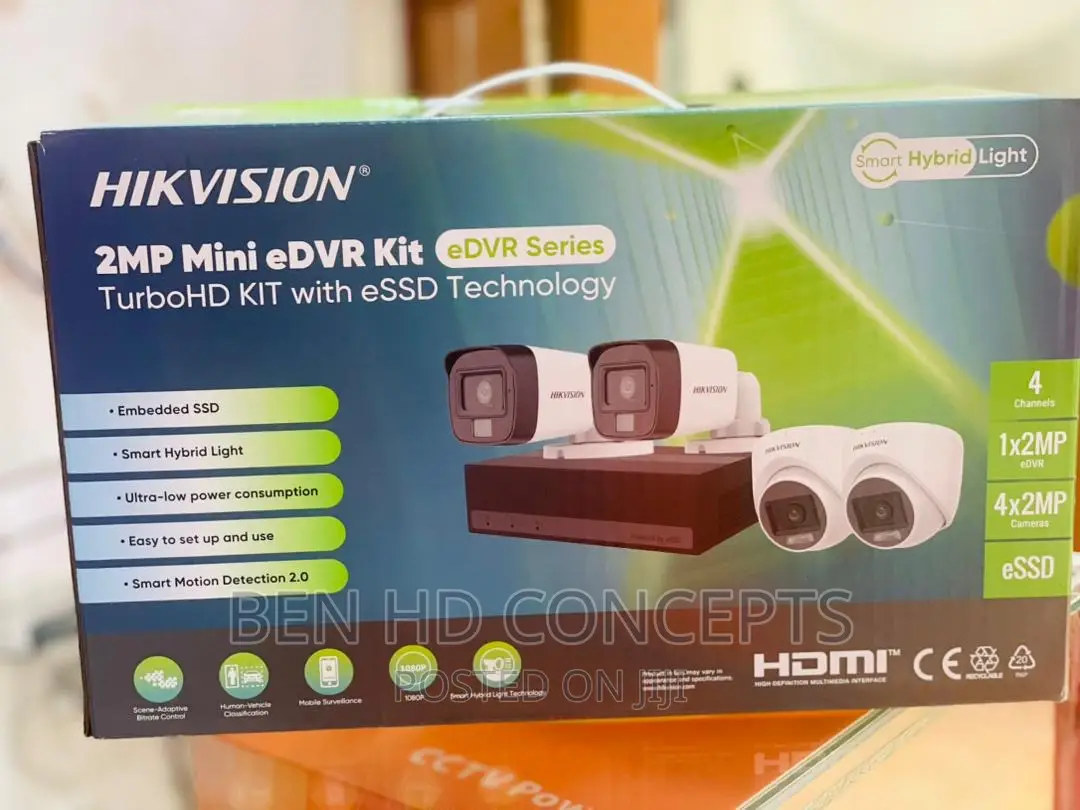 Smart Hybrid 4 Channel CCTV KIT