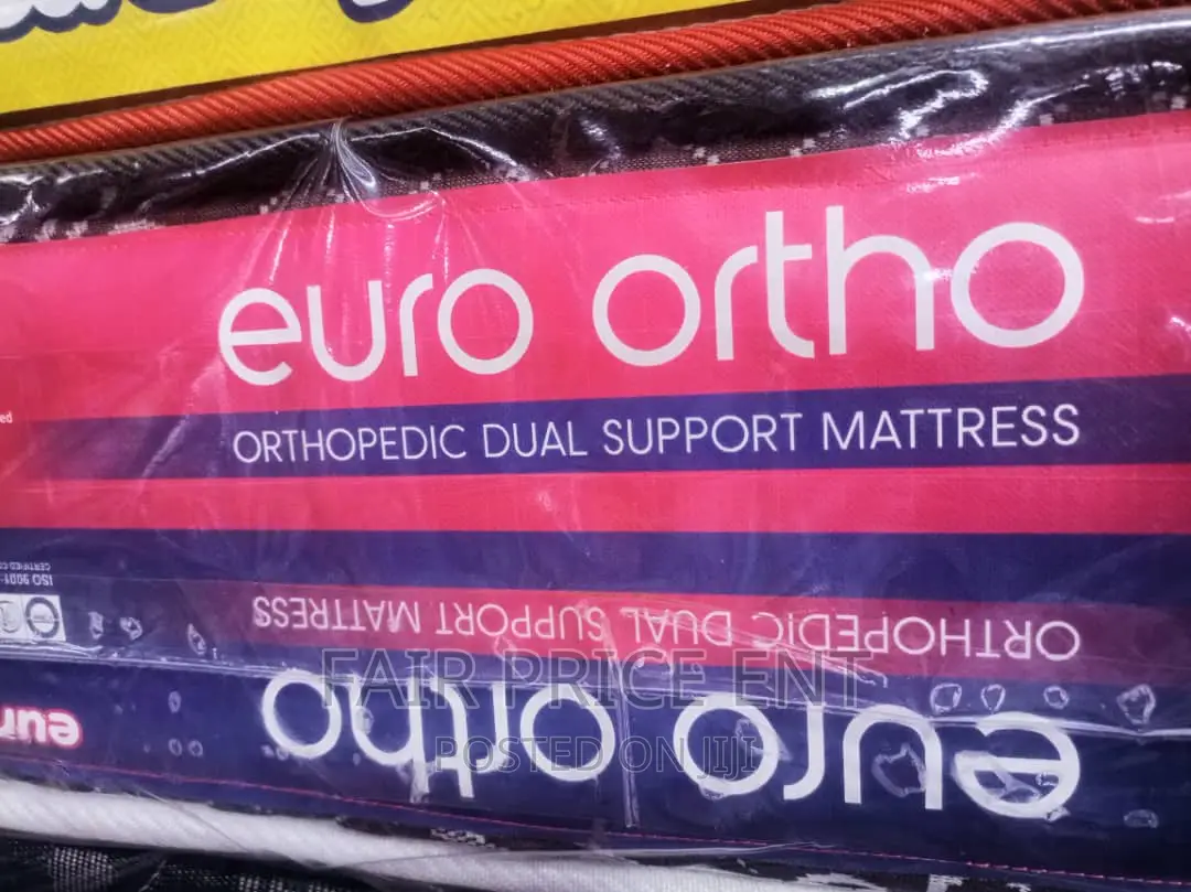 Orthopeadic Medical Mattress. 6x6x6inches.( Brown)