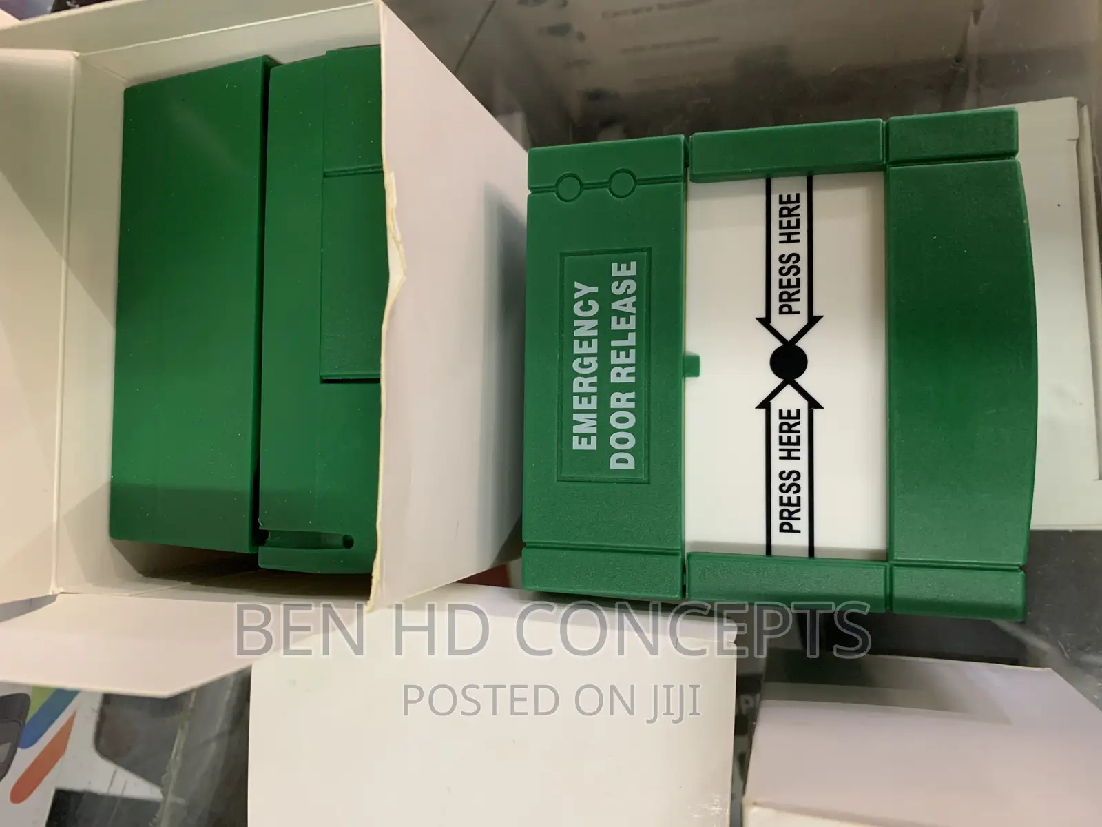 Resettable Emergency Door Switch