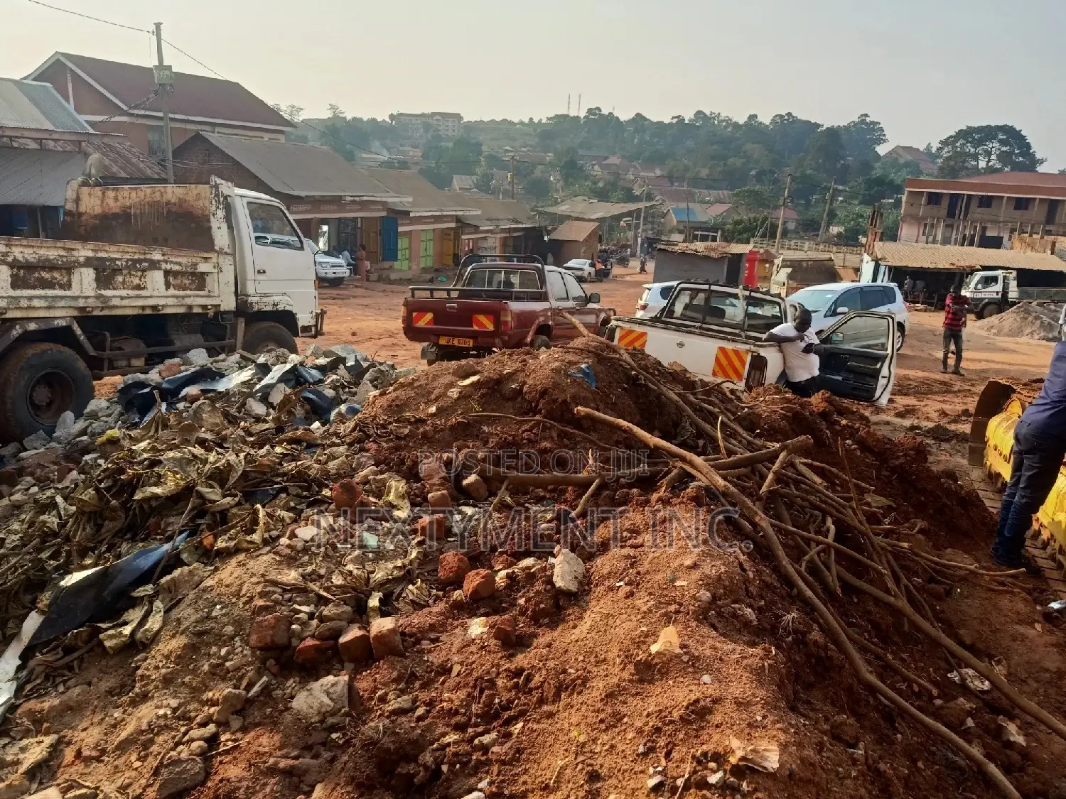 Acre of Land on Main Road in Kyengera Town.