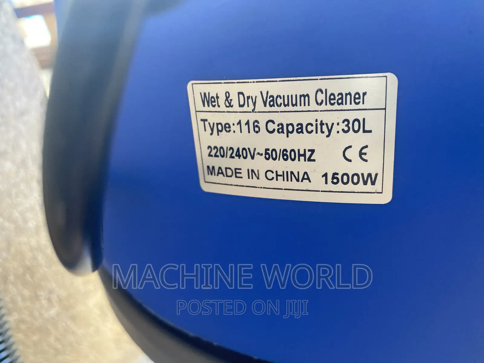 Vacuum Cleaner Wet and Dry 30ltrs (Skilmax)