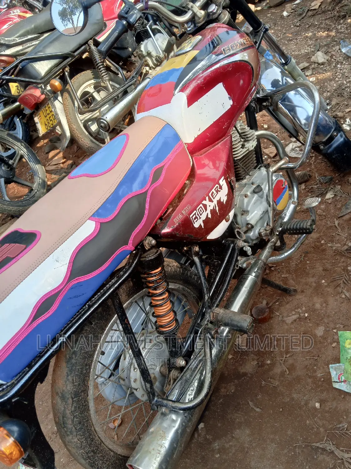 Bajaj Boxer 100 2023 Red