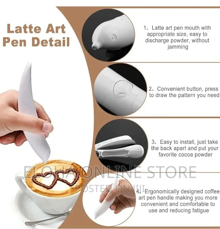 Coffee Drawing Pen