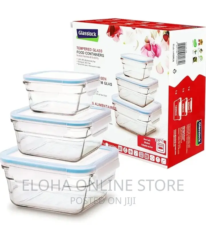 3pcs Glass Dish