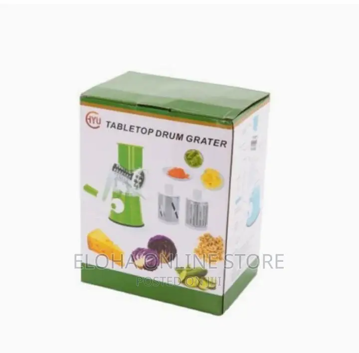Table Top Drum Grater.