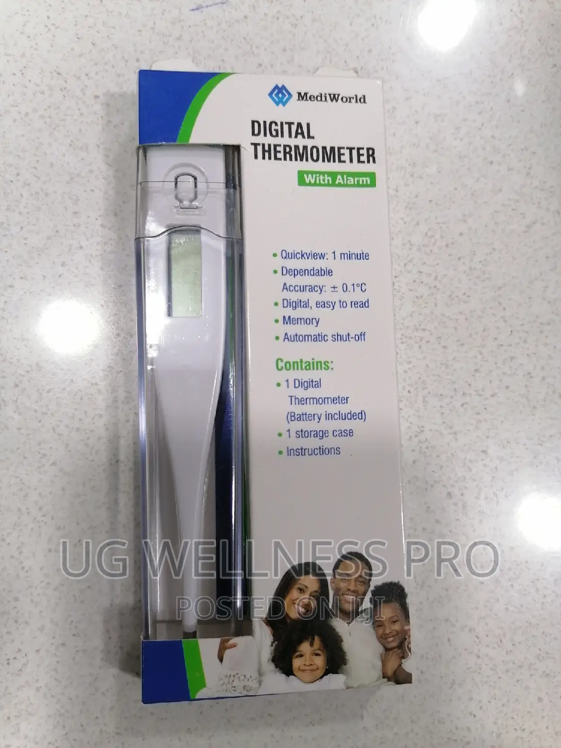 Digital Thermometer With Alarm