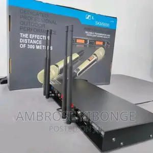 Clear Sound Sennheiser SKM9000 Black Pair Microphone System.
