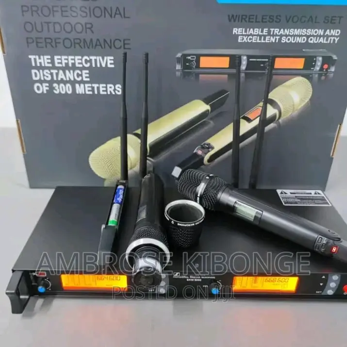 Clear Sound Sennheiser SKM9000 Black Pair Microphone System.