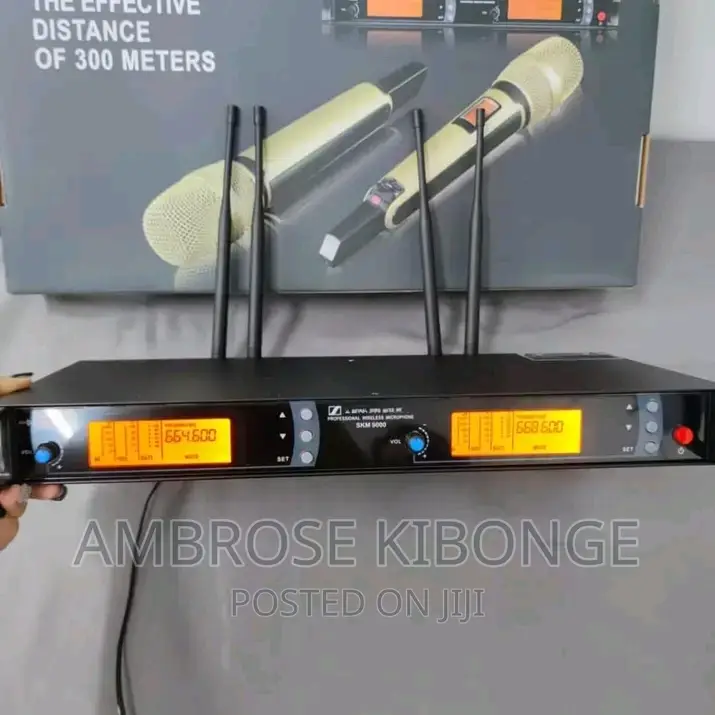 Full Package SKM-9000 Sennheiser Digital Microphone System.