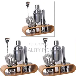 Brand Cocktail Shaker Bottle Set
