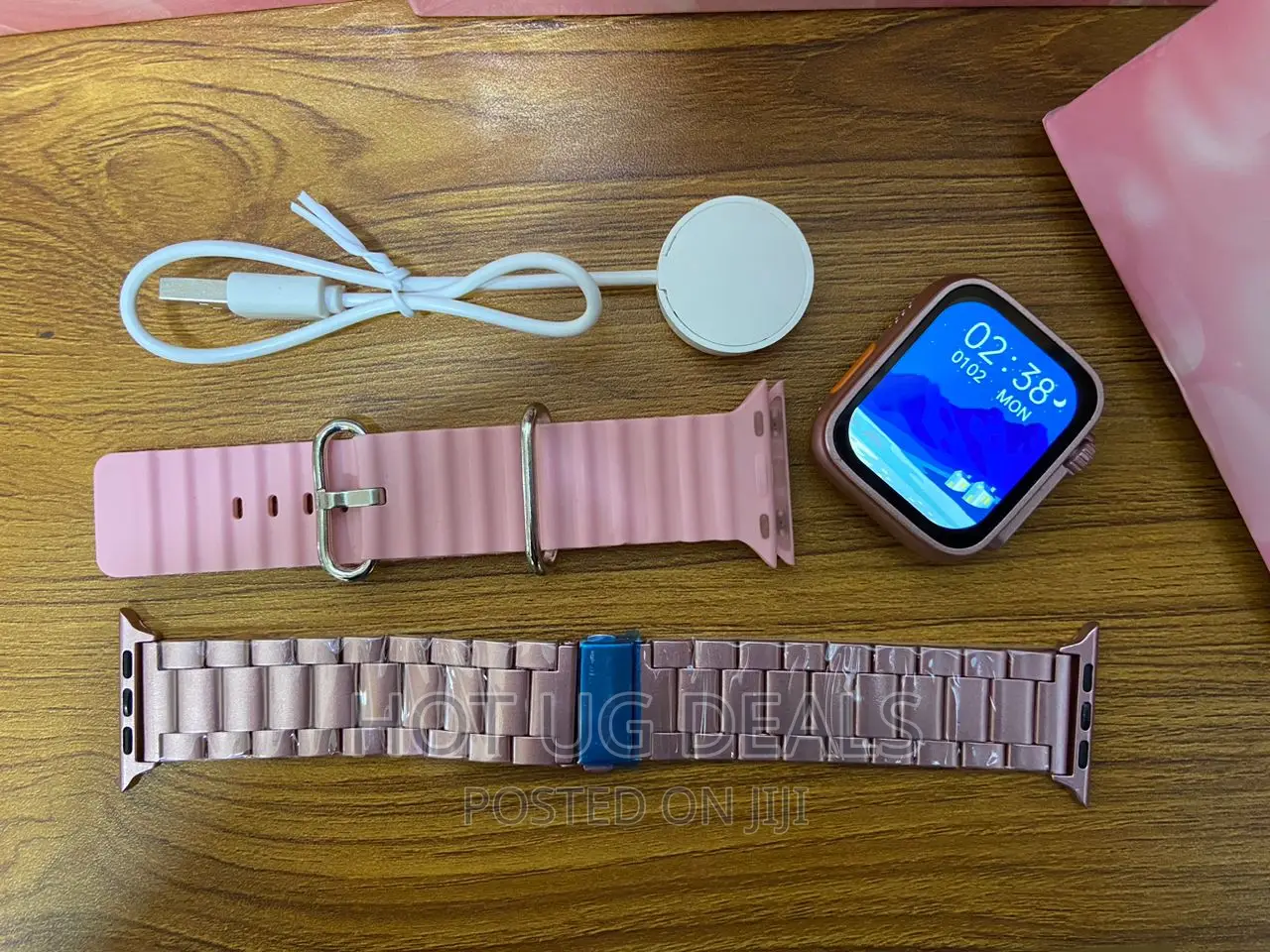 Digital Smart Watch With 2 Straps. Supports Call Answering