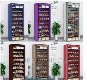 Single Column Closed Shoe Rack