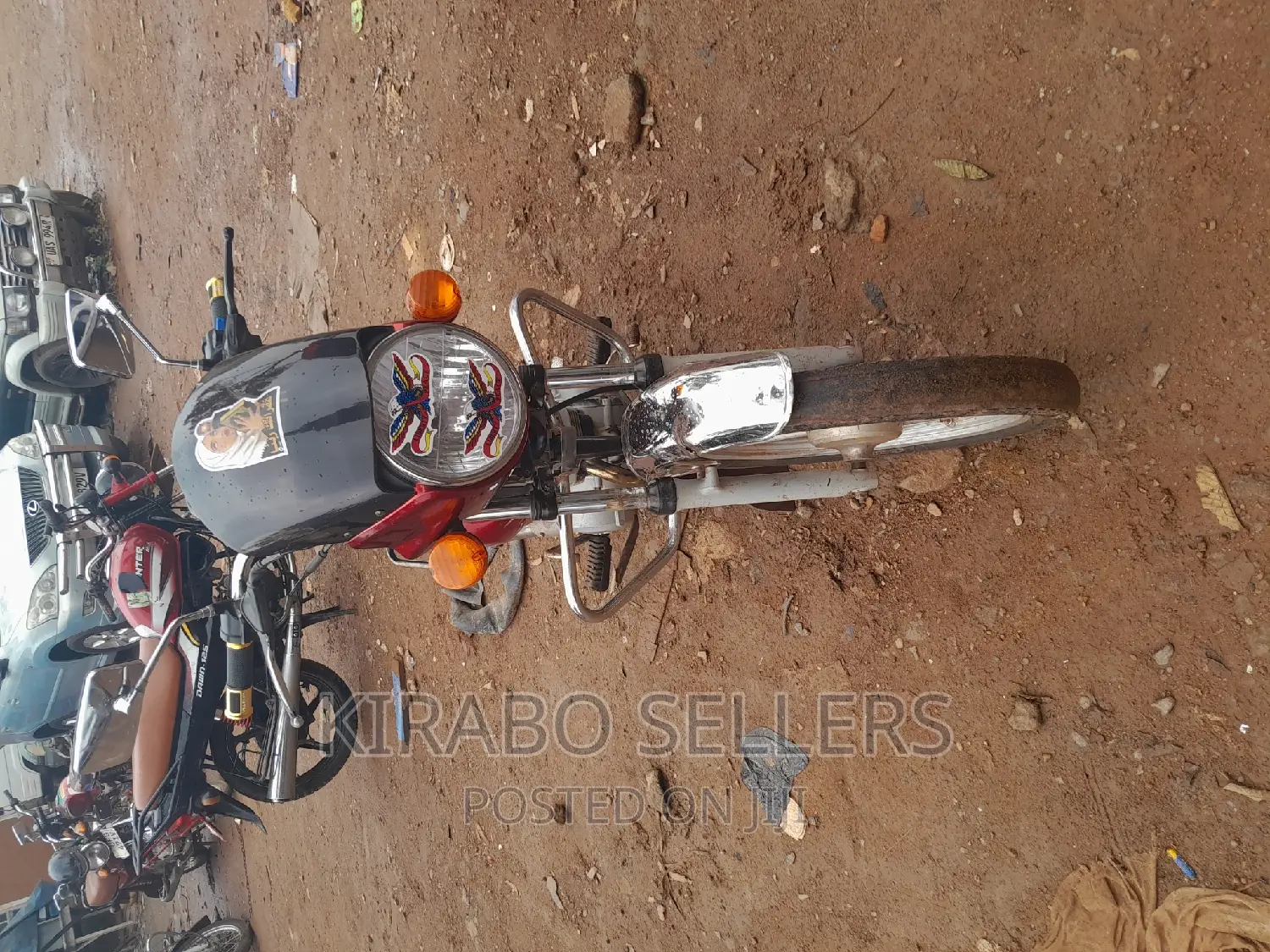 TVS XL 100 2019 Red