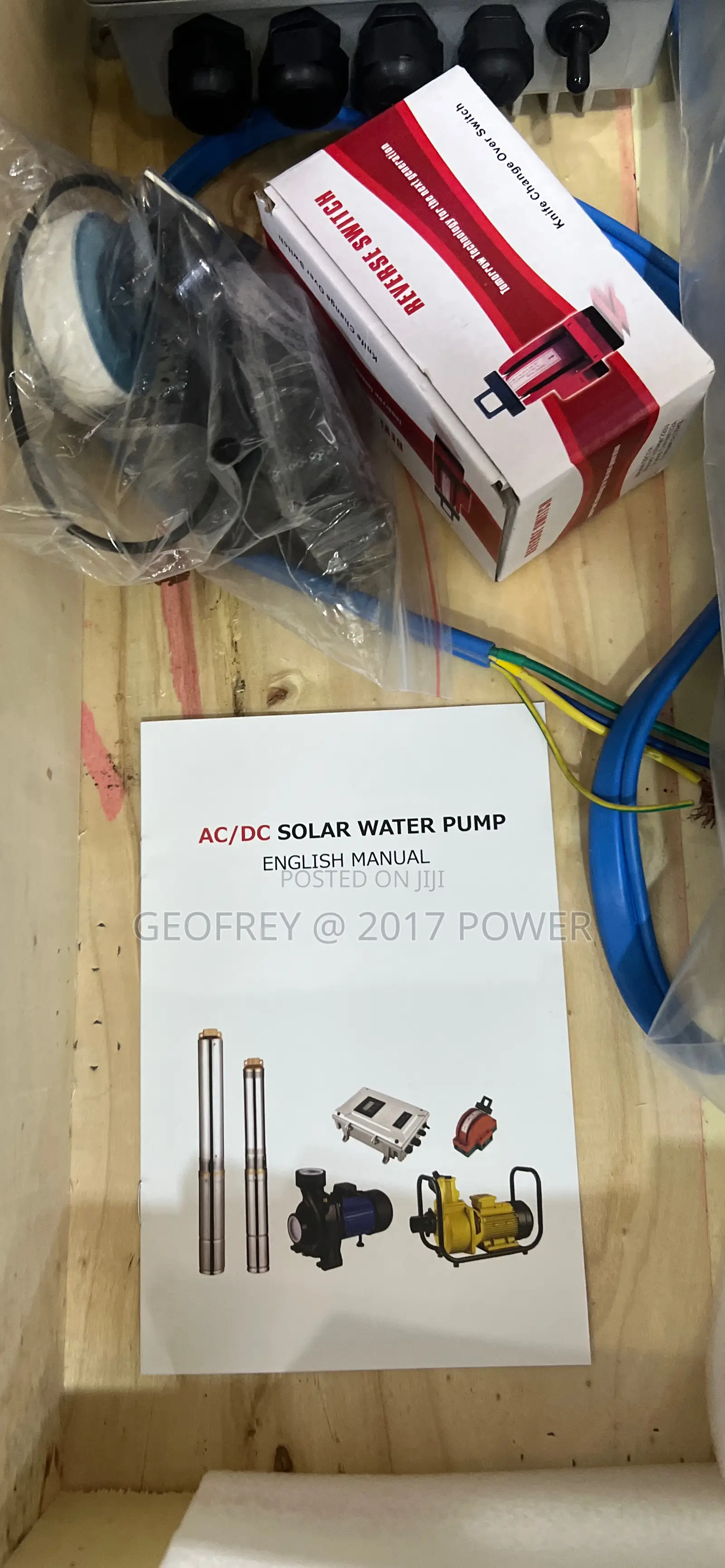 Solar Submerssible Water Pump 120m Head Original
