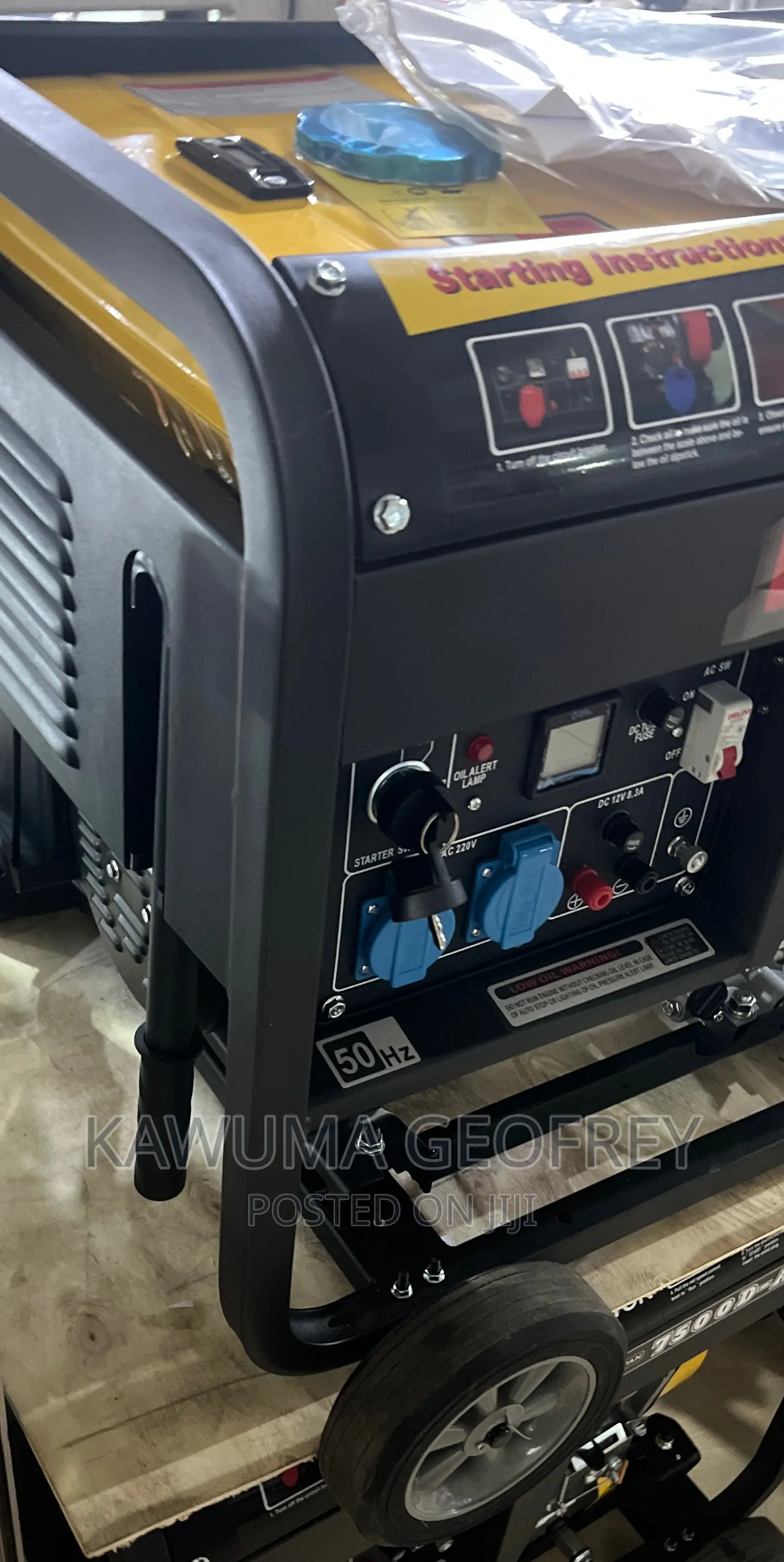 Kipor Open Diesel Generator 8kva