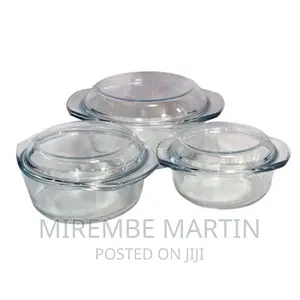 Glass Mexxi 6pcs Round Glass Casserole Set/Serving Dishes