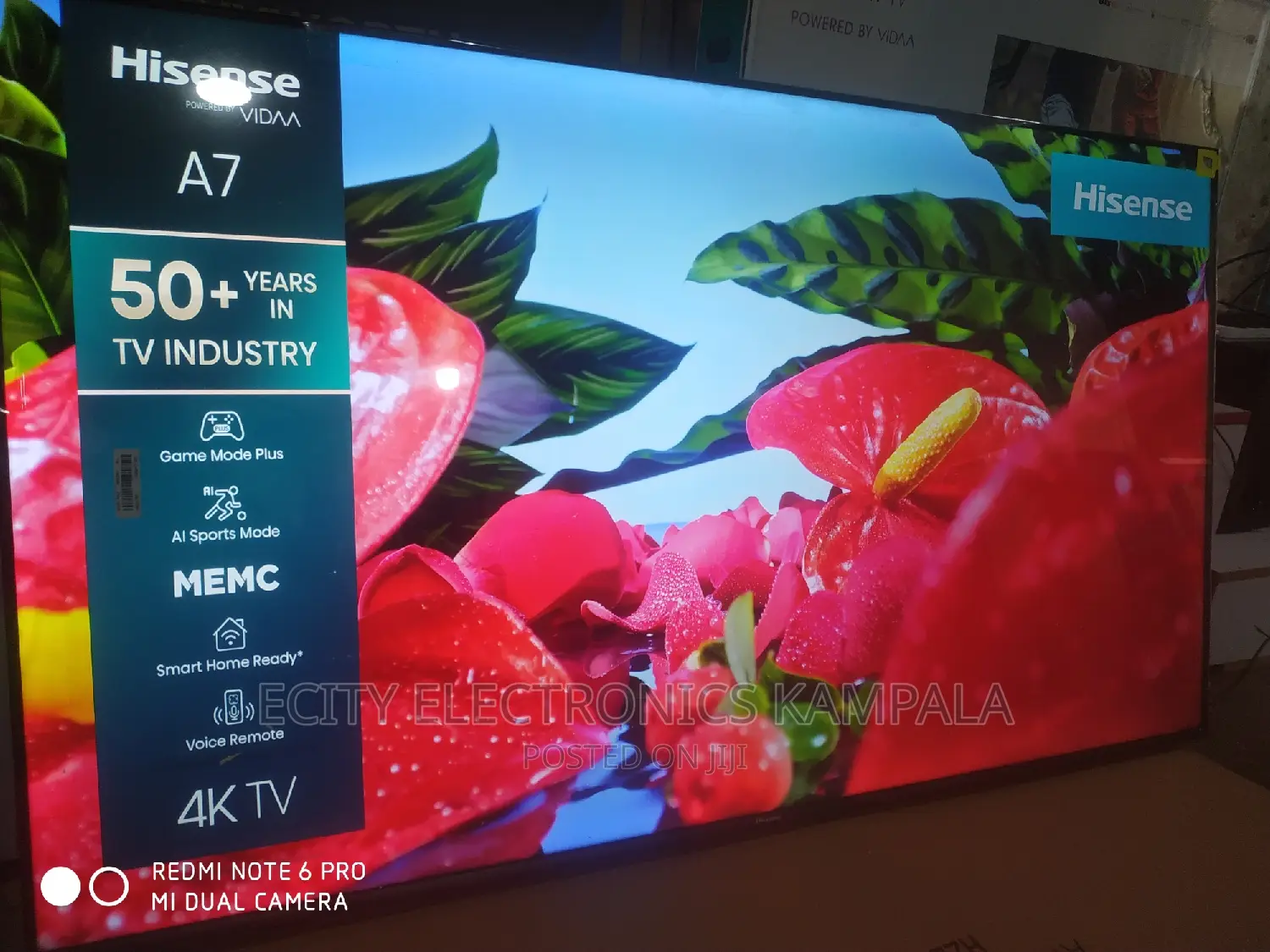 65"Inch Hisense Smart TV