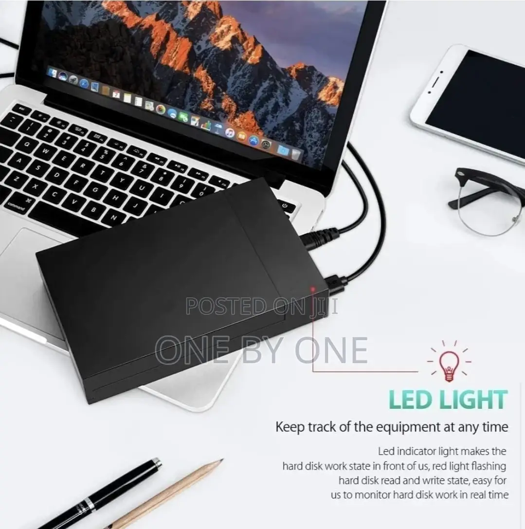 3.5/ 2.5 Inch SATA SSD HDD 3.0 Hard Drive Case 10T Above